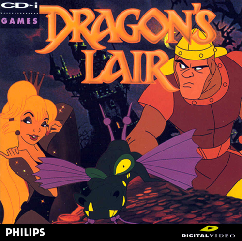 Dragon's Lair box art for CD-i